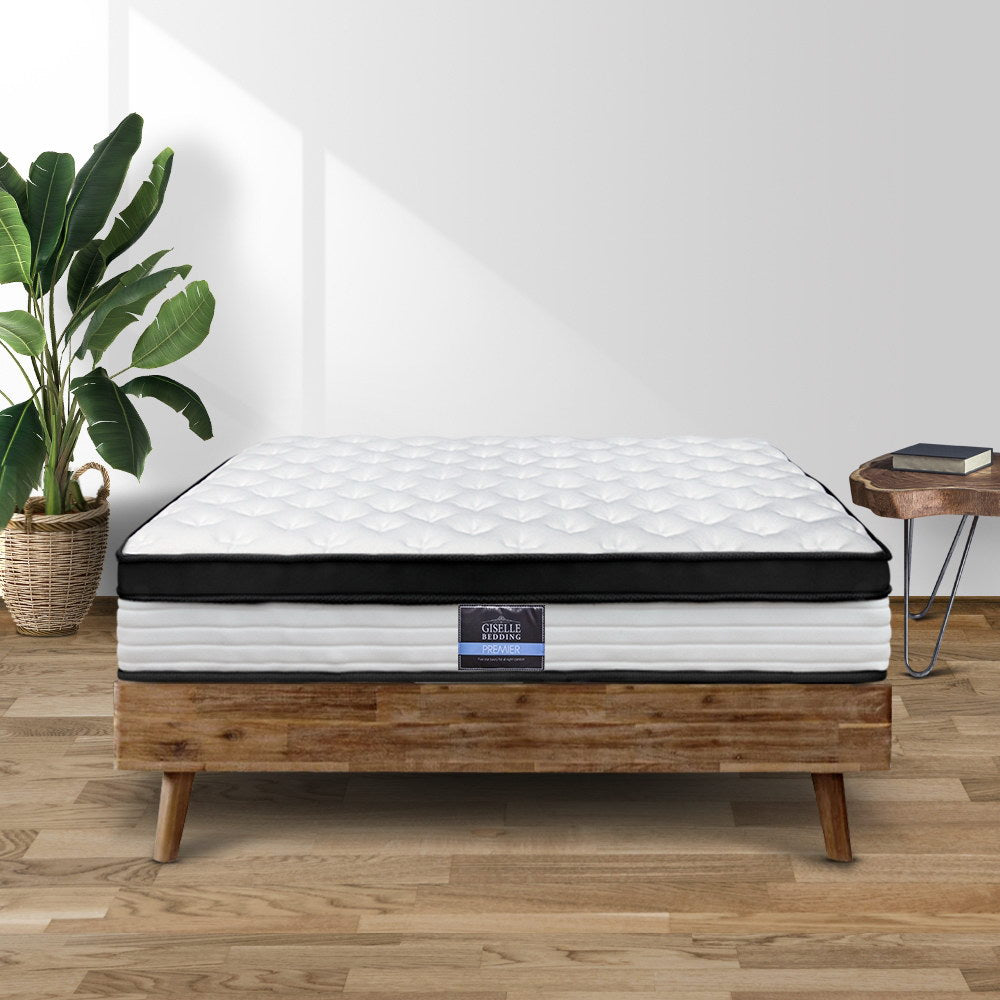 Devon Single Mattress Euro Top 31cm Medium Firmness