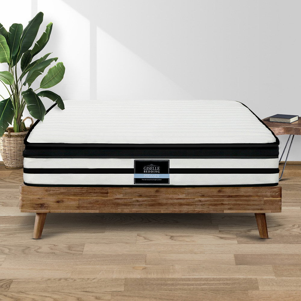 Premier Double Mattress Euro Top 27cm Medium Firmness