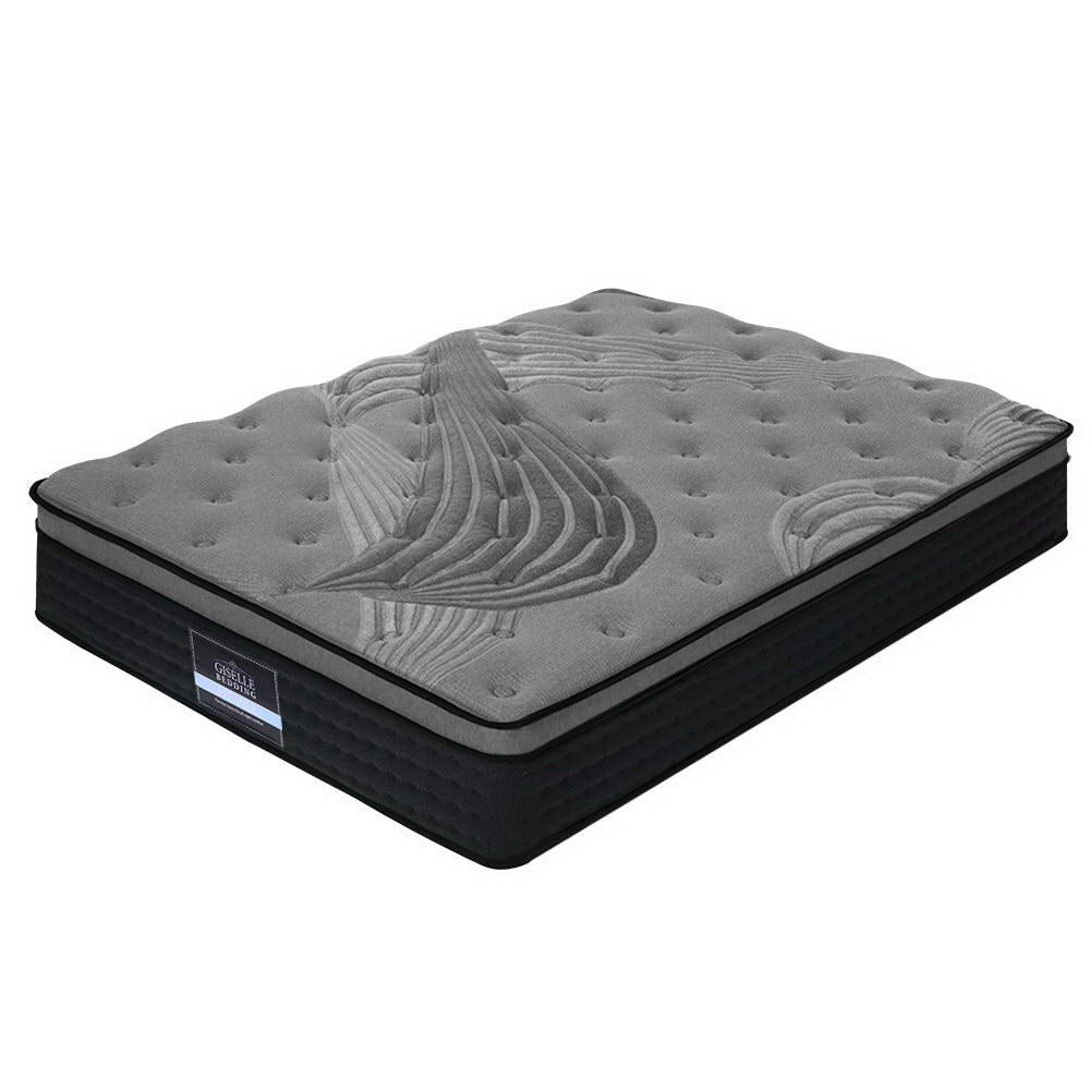 Alanya Double Mattress 34cm Bamboo Cover Medium-Firm