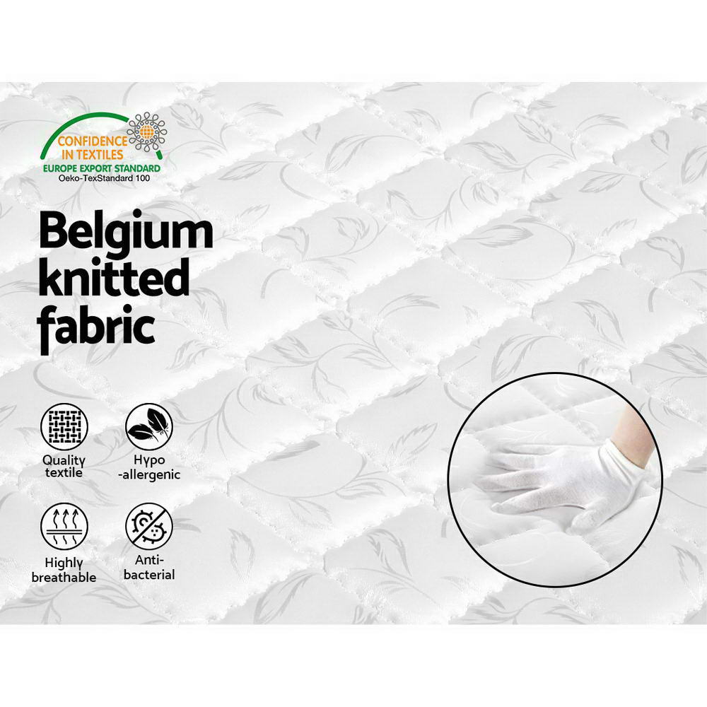 Alzbeta King Single Mattress 16cm Medium-Firm Bonnell Spring