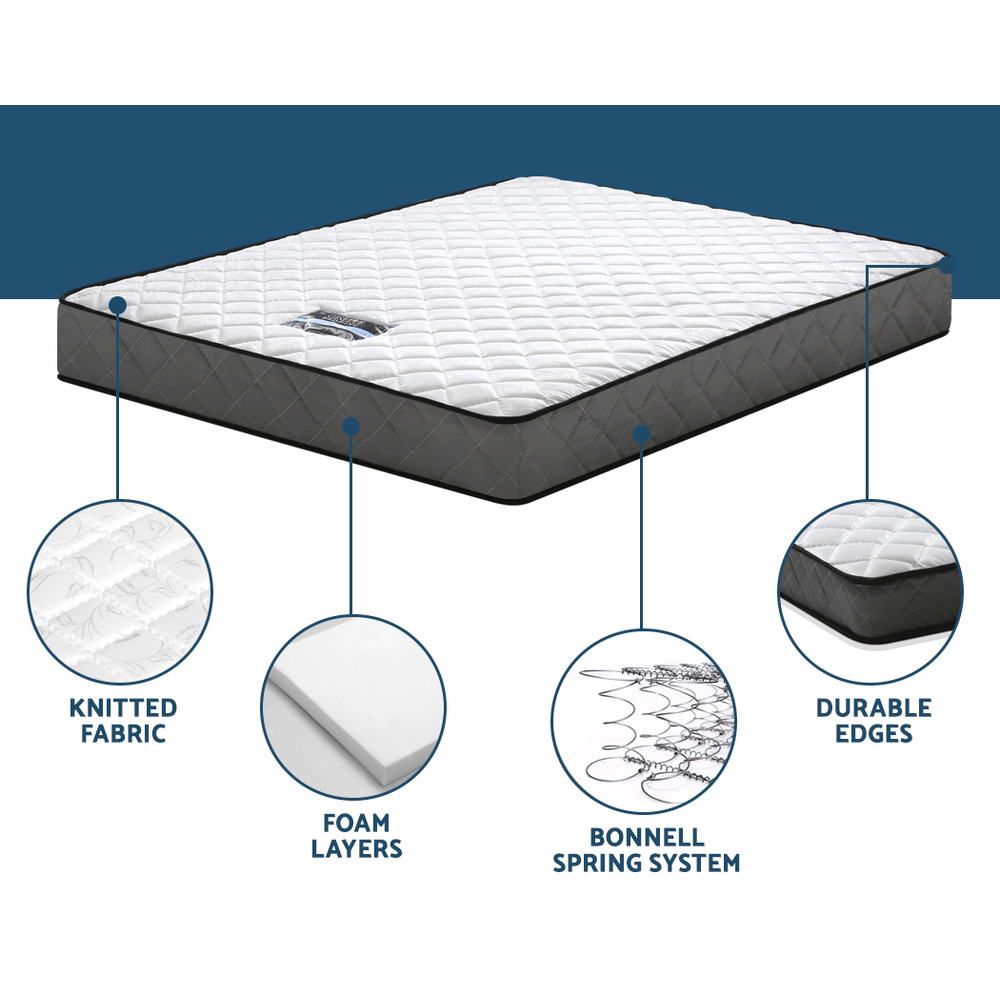 Alzbeta Queen Mattress 16cm Tight Top Medium Firm