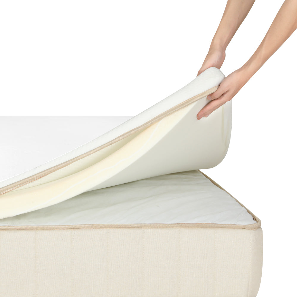 Nova Queen Mattress 27cm Flippable Dual Firmness