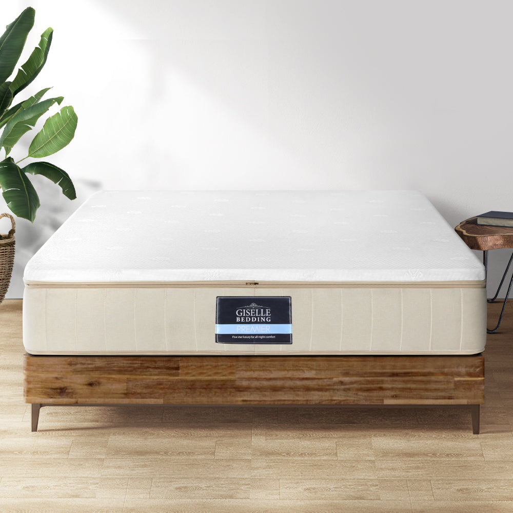 Nova Queen Mattress 27cm Flippable Dual Firmness