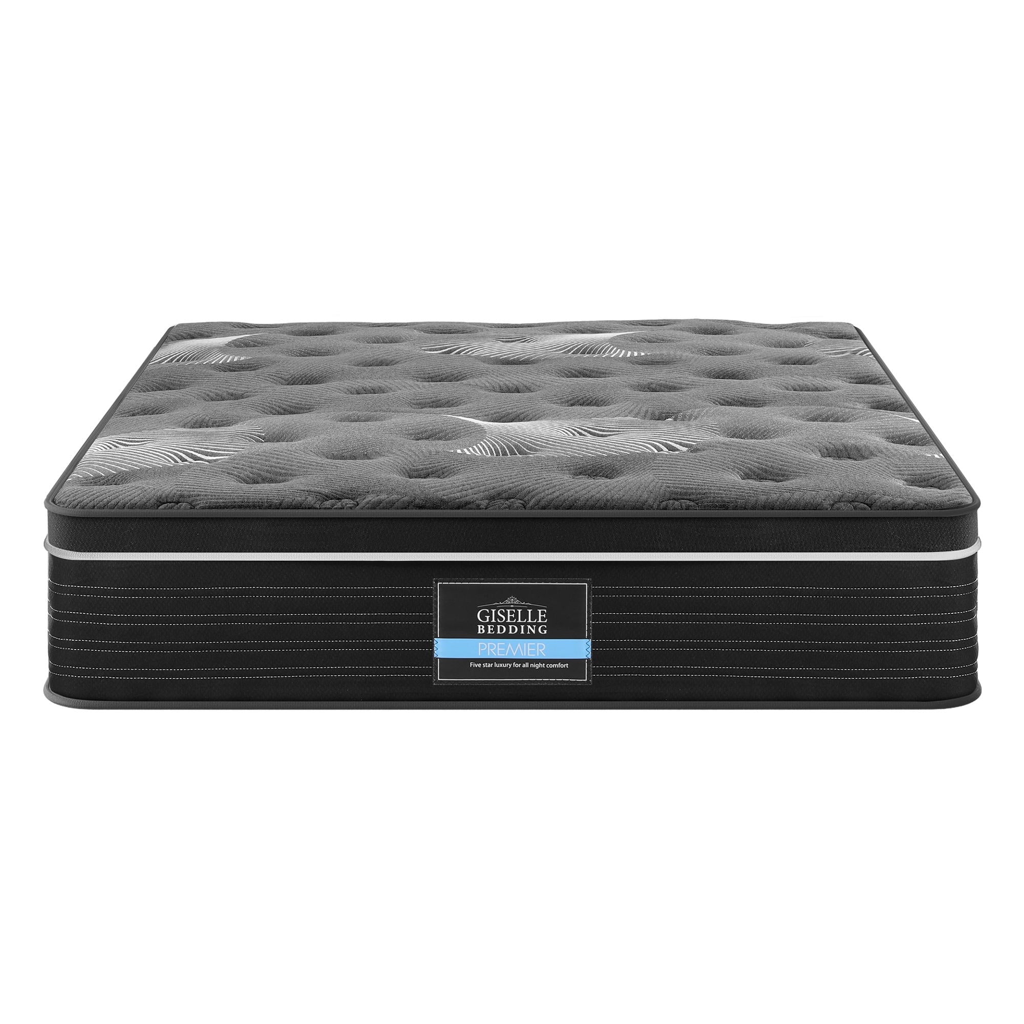 Giselle Bedding 35cm Mattress Graphene Memory Foam Medium Firm Euro Top Mattresses Queen