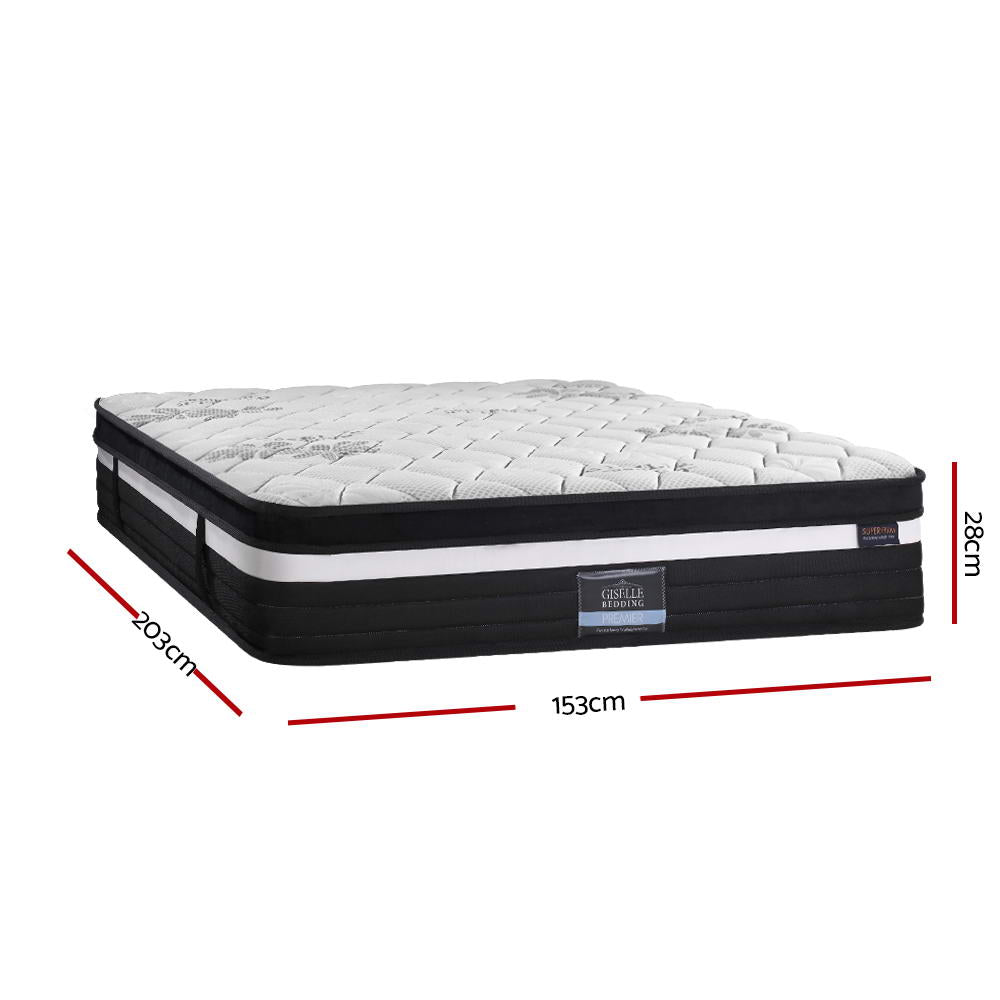 Regine Queen Super Firm 28cm Euro Top Mattress