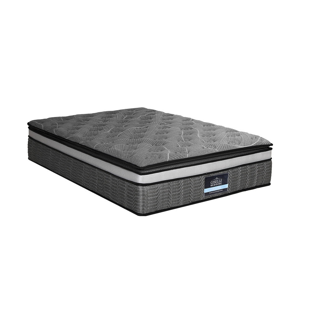 Camille Queen Mattress 34cm Double Layer Pocket Spring Medium Firm