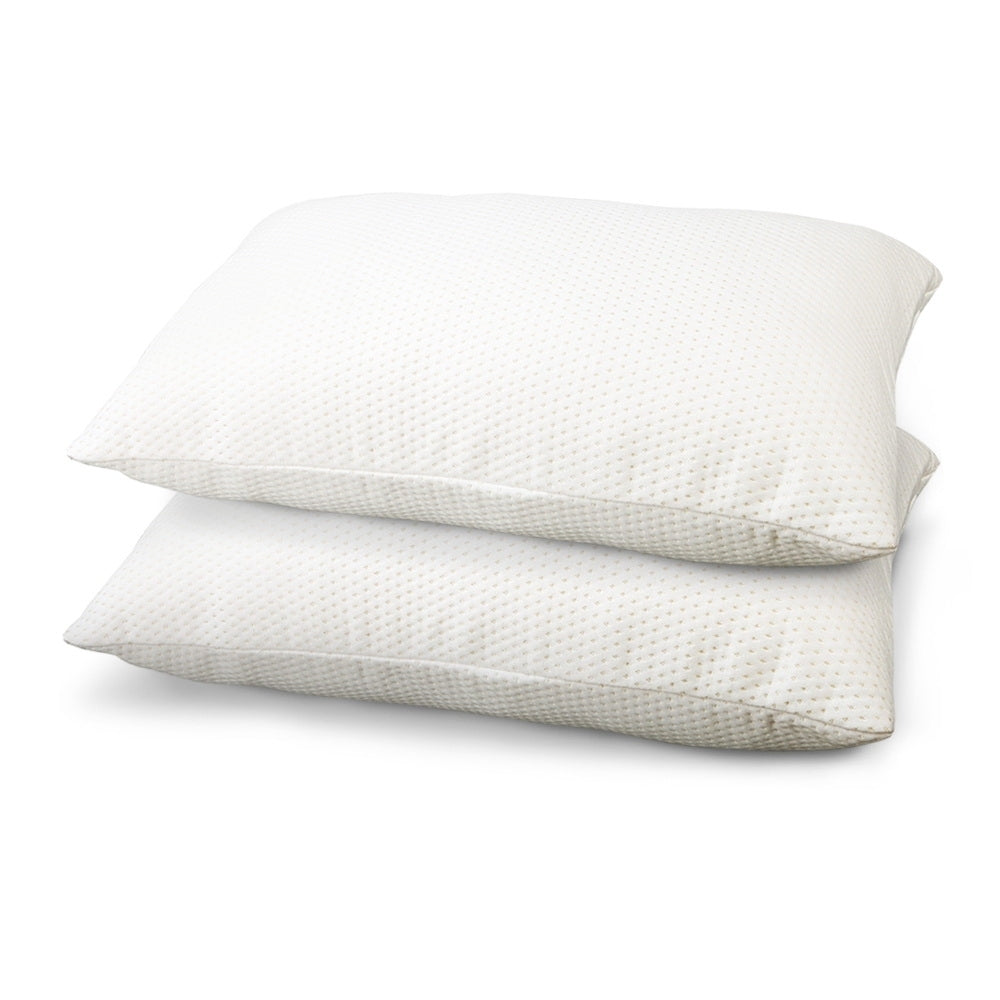 Giselle Bedding 13cm Memory Foam Pillow Twin Pack