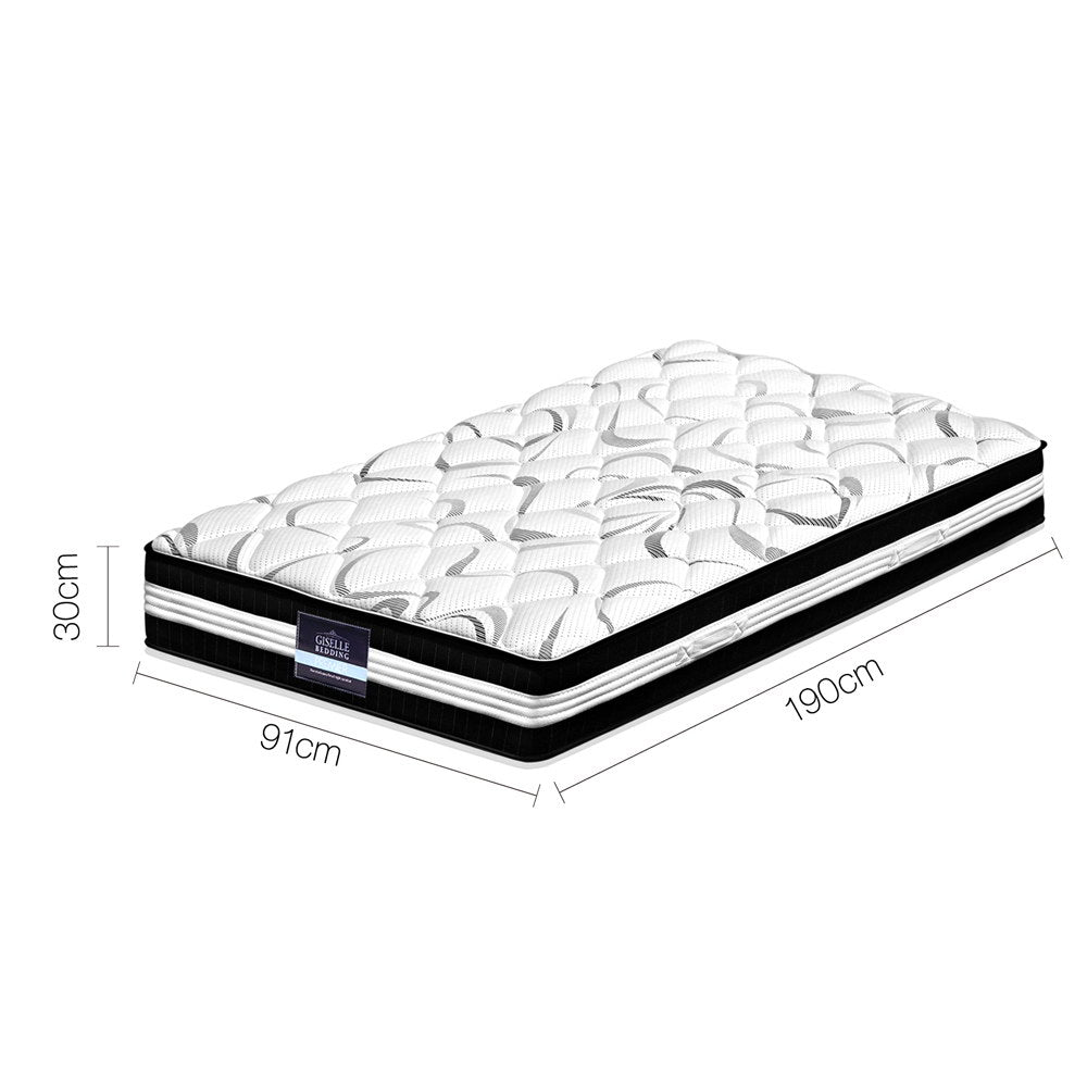 Mykonos Single Mattress Medium Firm 30cm