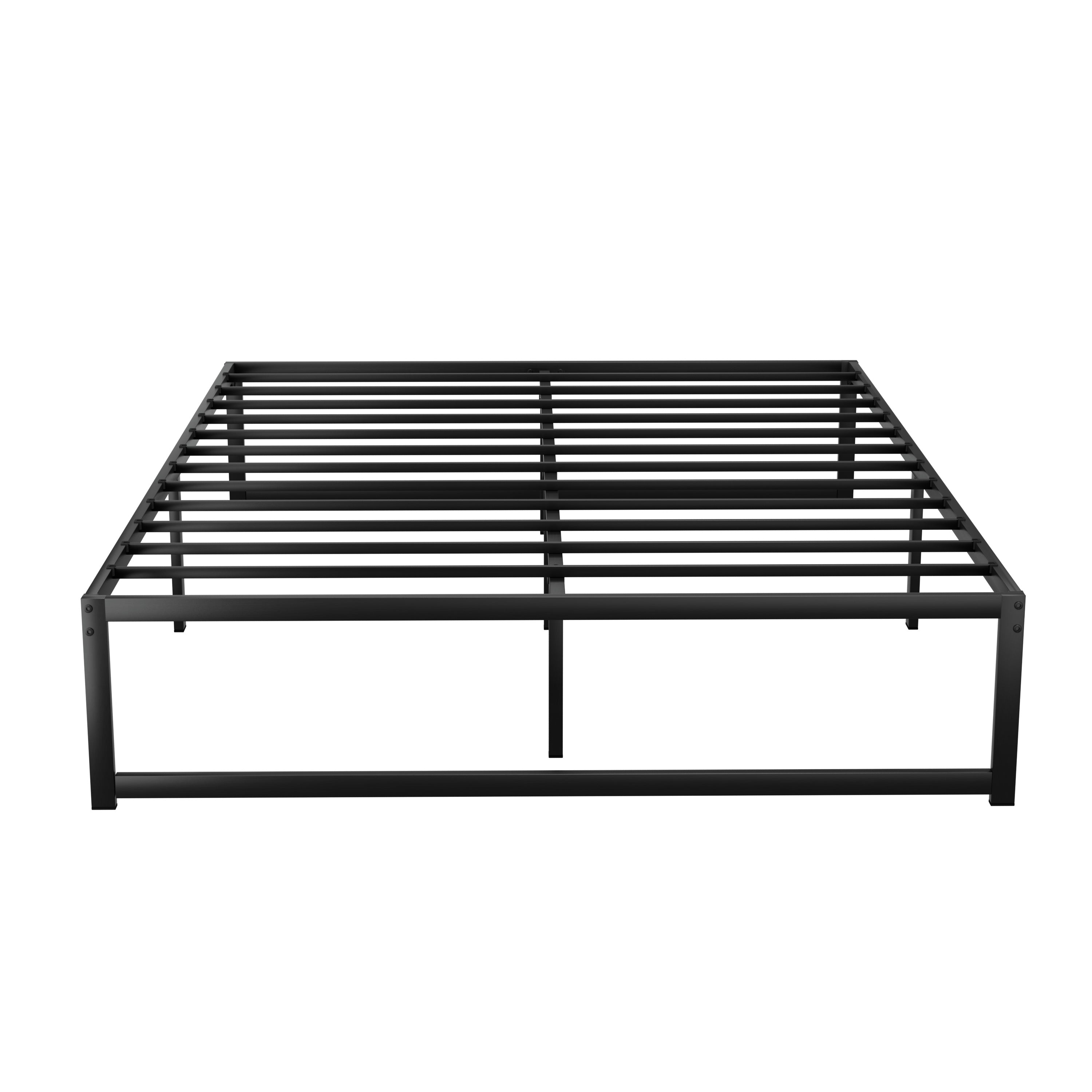 Tino Queen Metal Bed Frame Black
