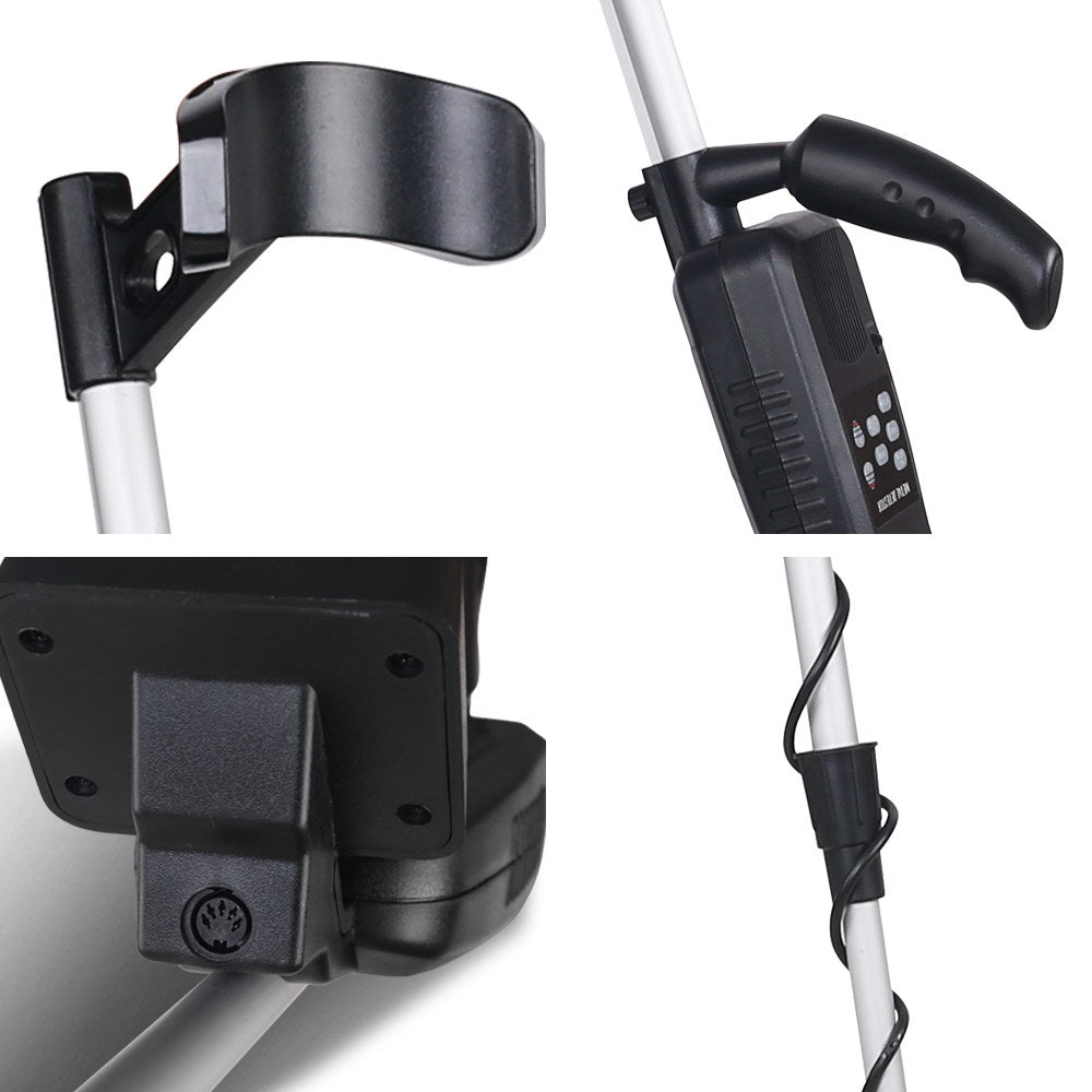 Water Resistant Metal Detector with LCD Display and 180mm Sensitivity