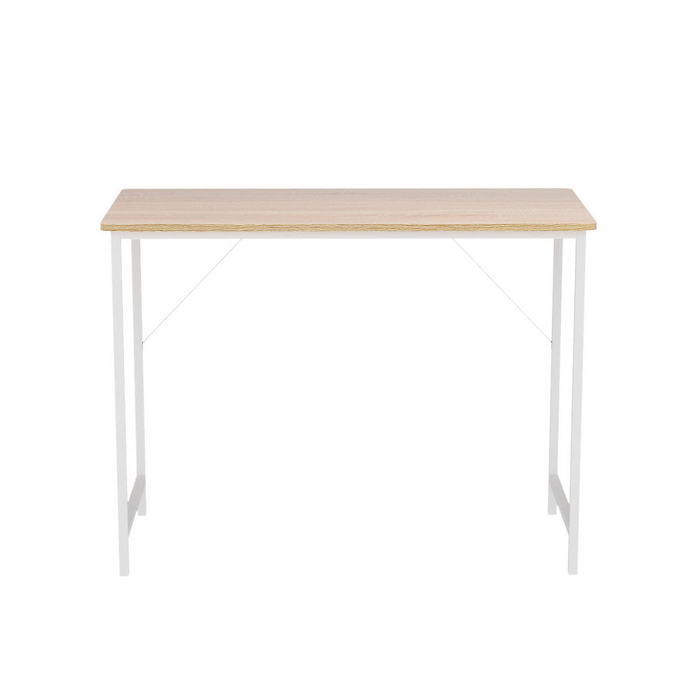 Sund 100cm Computer Desk Oak White