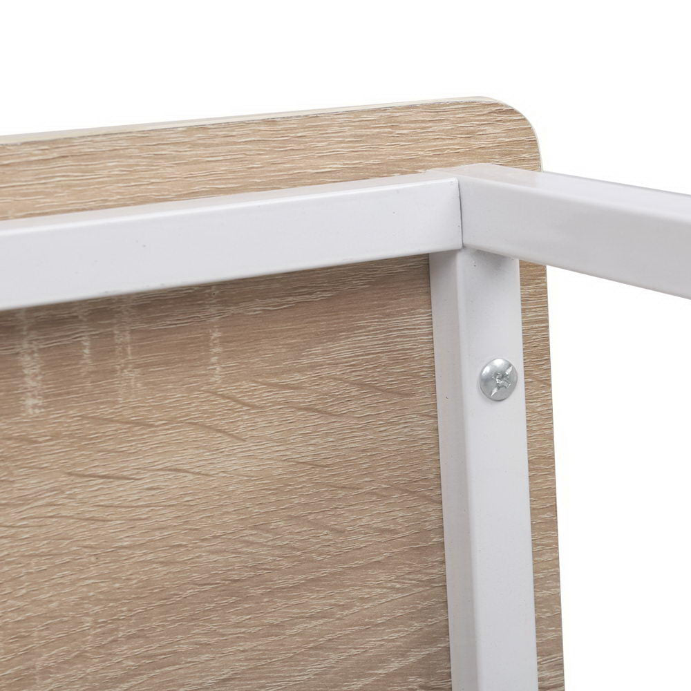 Sund 100cm Computer Desk Oak White