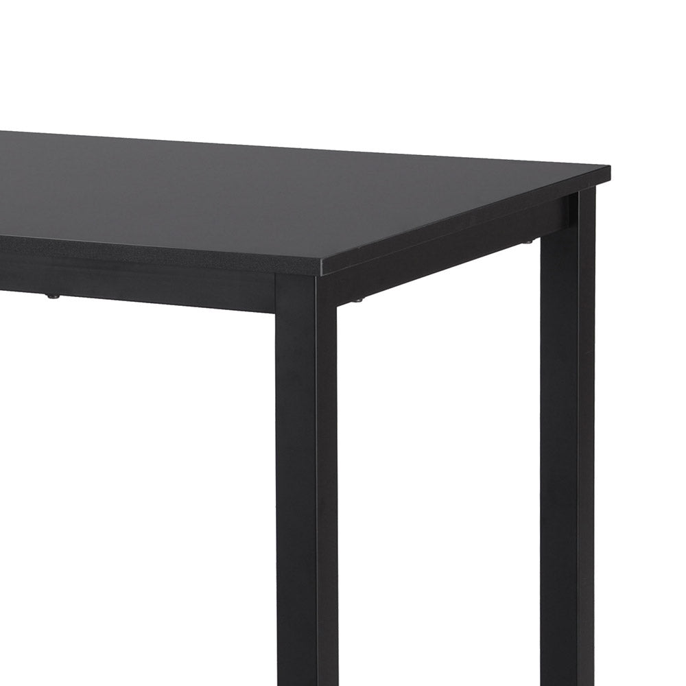 Wide 120CM Black Computer Desk with Metal Frame - Artiss