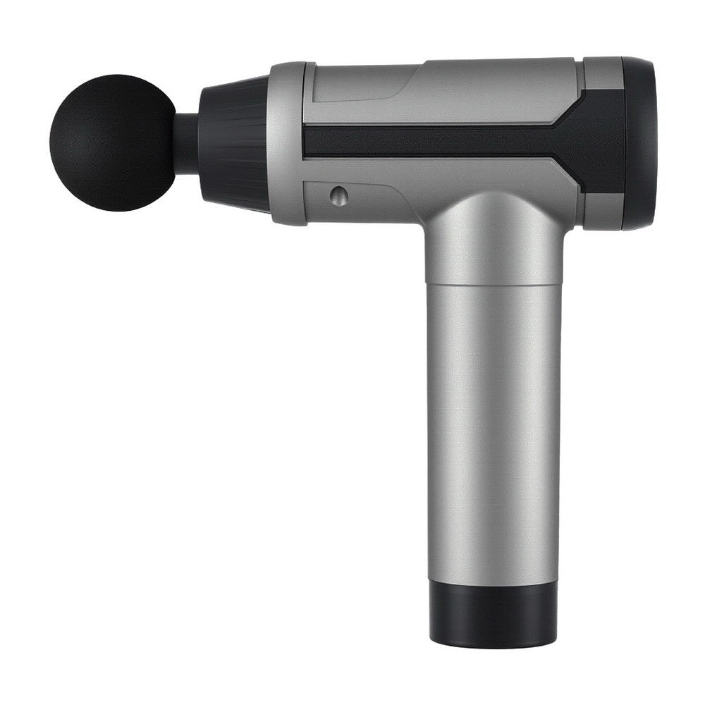 Everfit 30-Speed Muscle Massager Gun 6 Heads Rechargeable Black