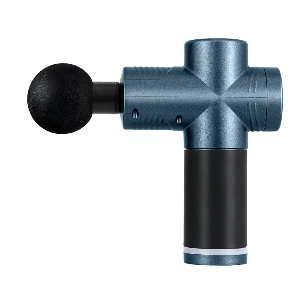 Everfit 30-Speed Massage Gun 4 Heads Rechargeable Blue