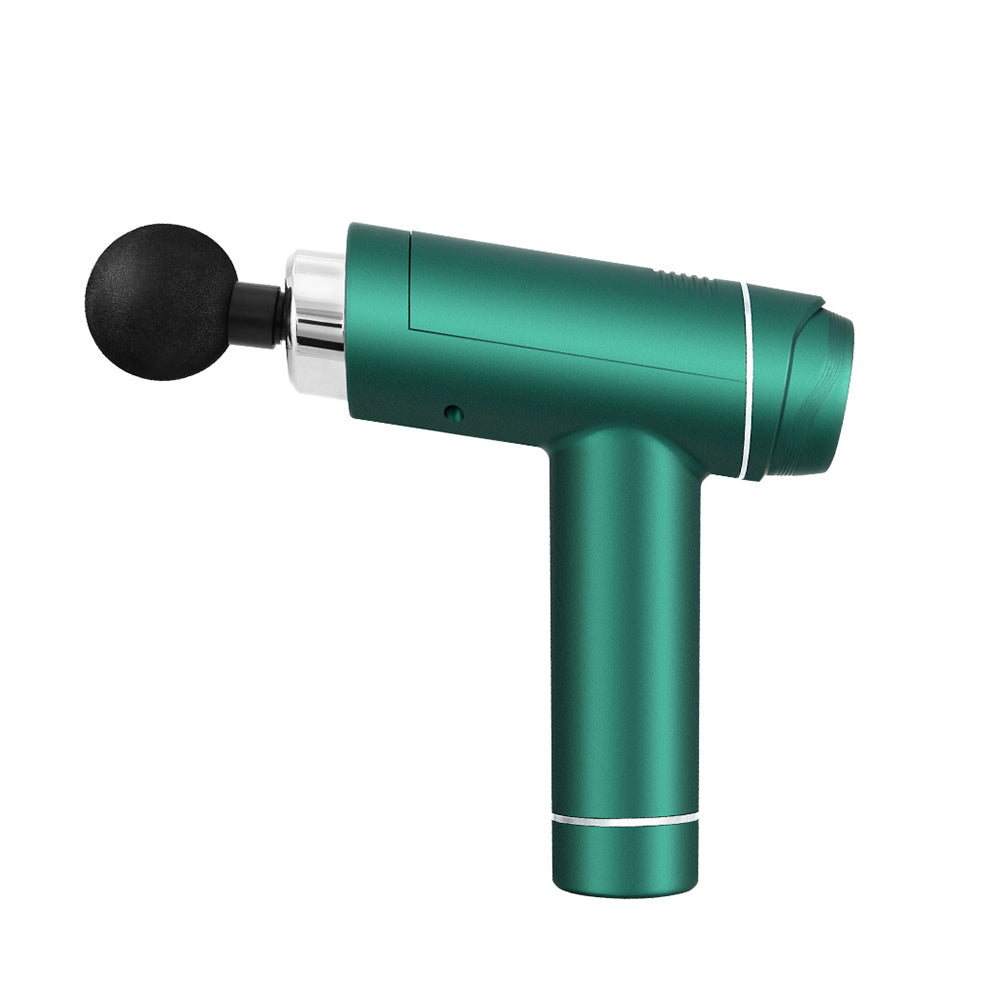 Everfit 30-Speed Massage Gun 6 Heads Chargeable Green