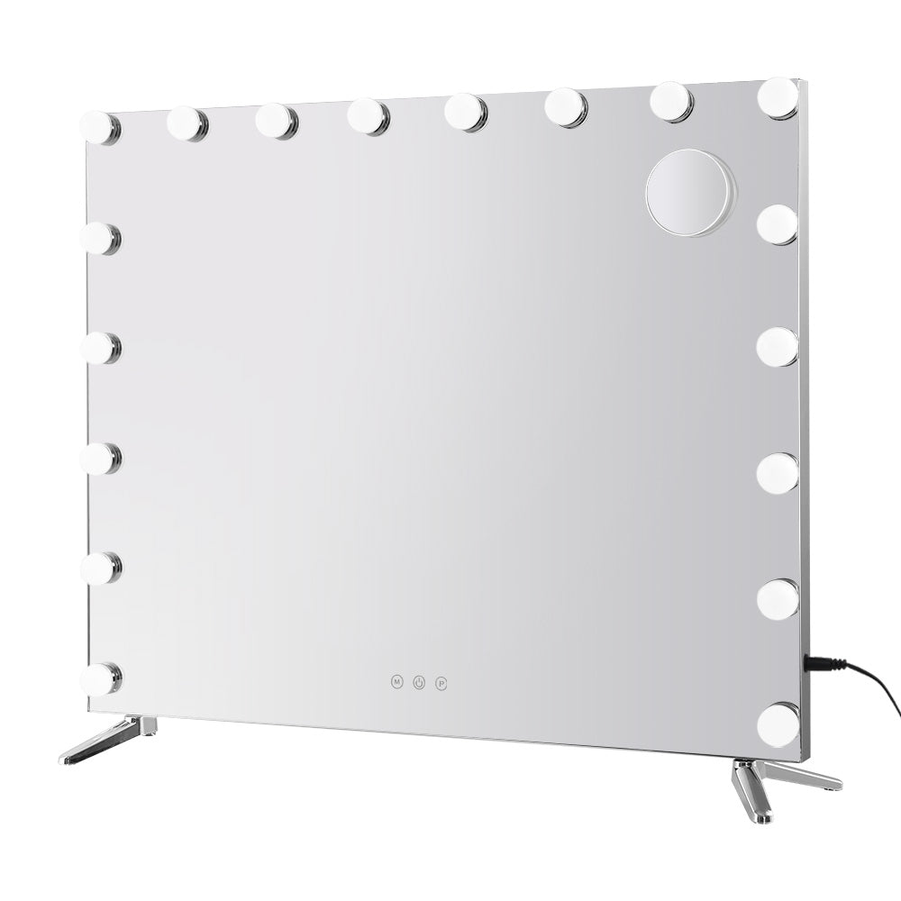 Embellir 80x65cm Hollywood Vanity Makeup Mirror LED Light Silver