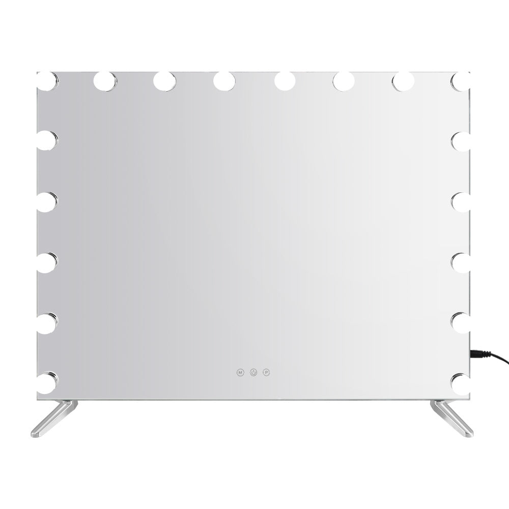 Embellir 80x65cm Hollywood Vanity Makeup Mirror LED Light Silver