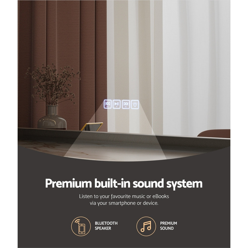 Embellir 80x65cm Hollywood Vanity Makeup Mirror LED Bluetooth