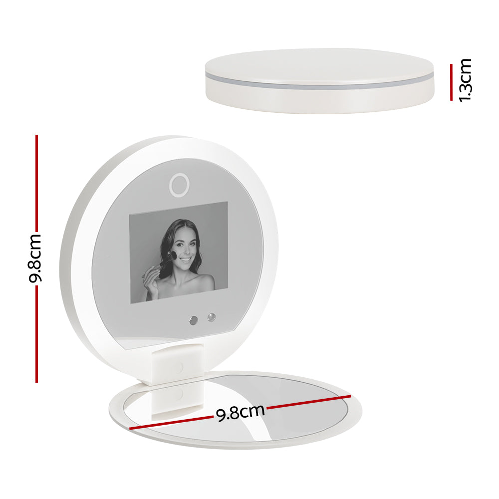 Embellir Compact UV Makeup Mirror Travel-Friendly 2x Magnification