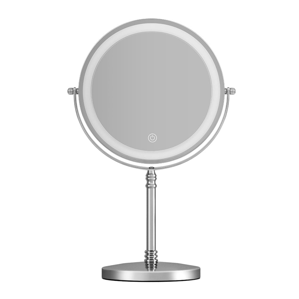 Embellir 20x20cm Makeup Mirror 10X Magnifying LED Light White