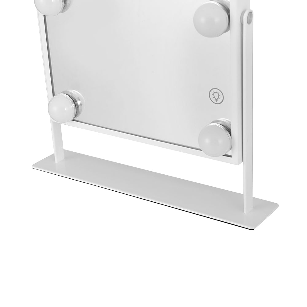 Hollywood 25x30cm Bluetooth LED Makeup Mirror 360° Swivel