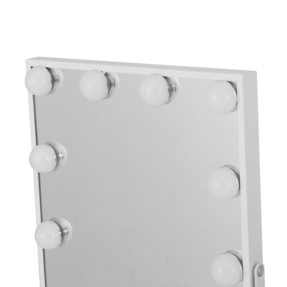Embellir 30x40cm Hollywood Vanity Mirror LED Bluetooth White