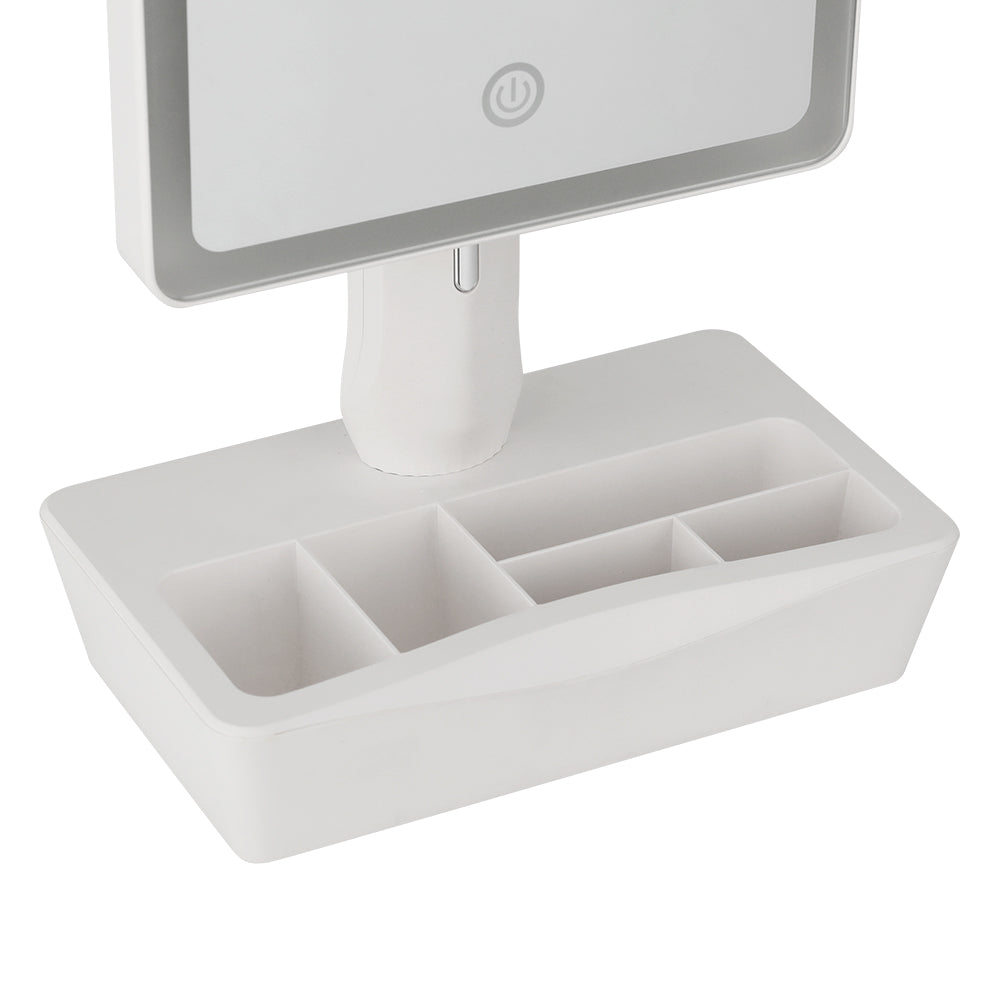 Embellir 10X Magnifying LED Makeup Mirror with Storage