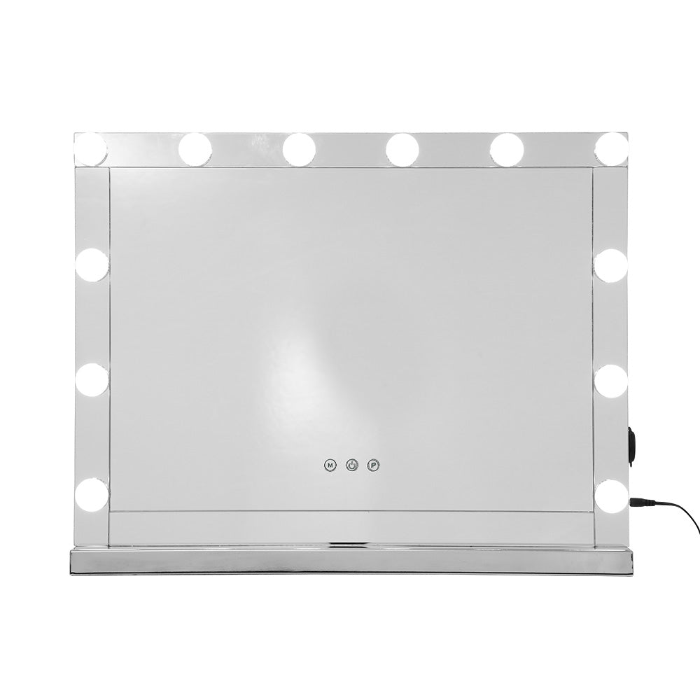 Embellir Hollywood Makeup Mirror 58cm x 46cm LED Dimmable Wall Vanity