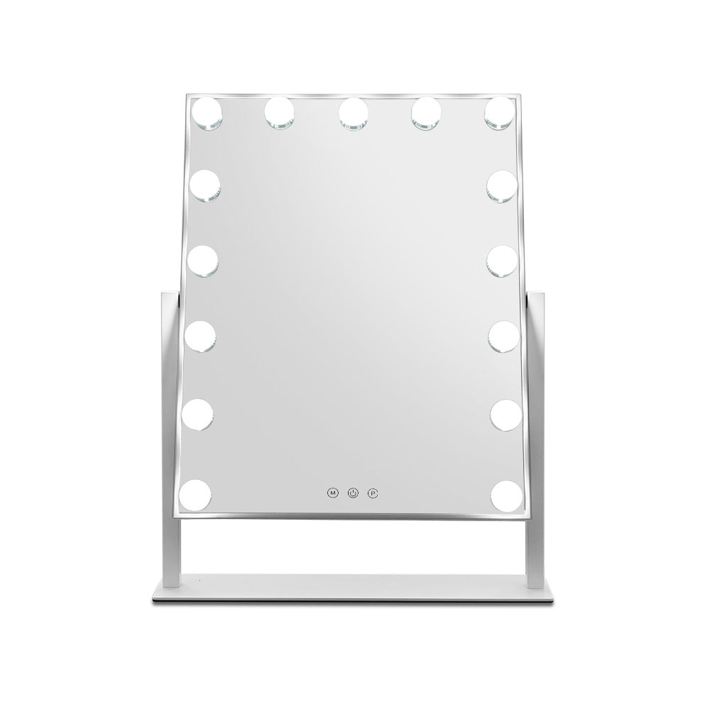 Embellir 40x50cm Hollywood Vanity Makeup Mirror LED Light Rotatable