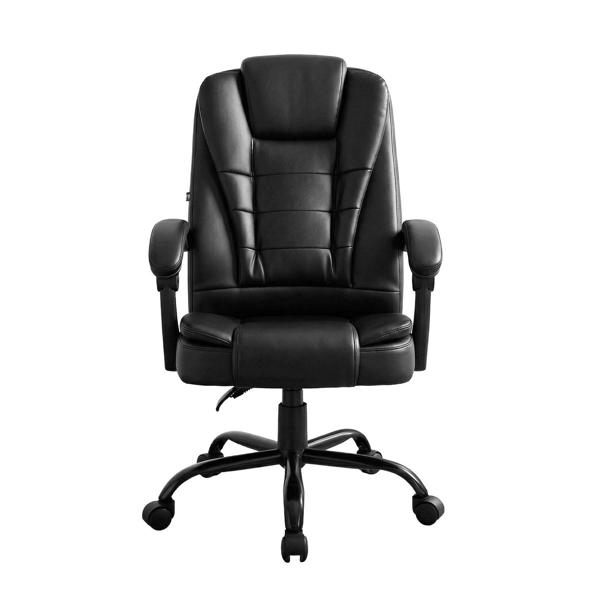 Artiss Executive Massage Office Chair Black PU Leather