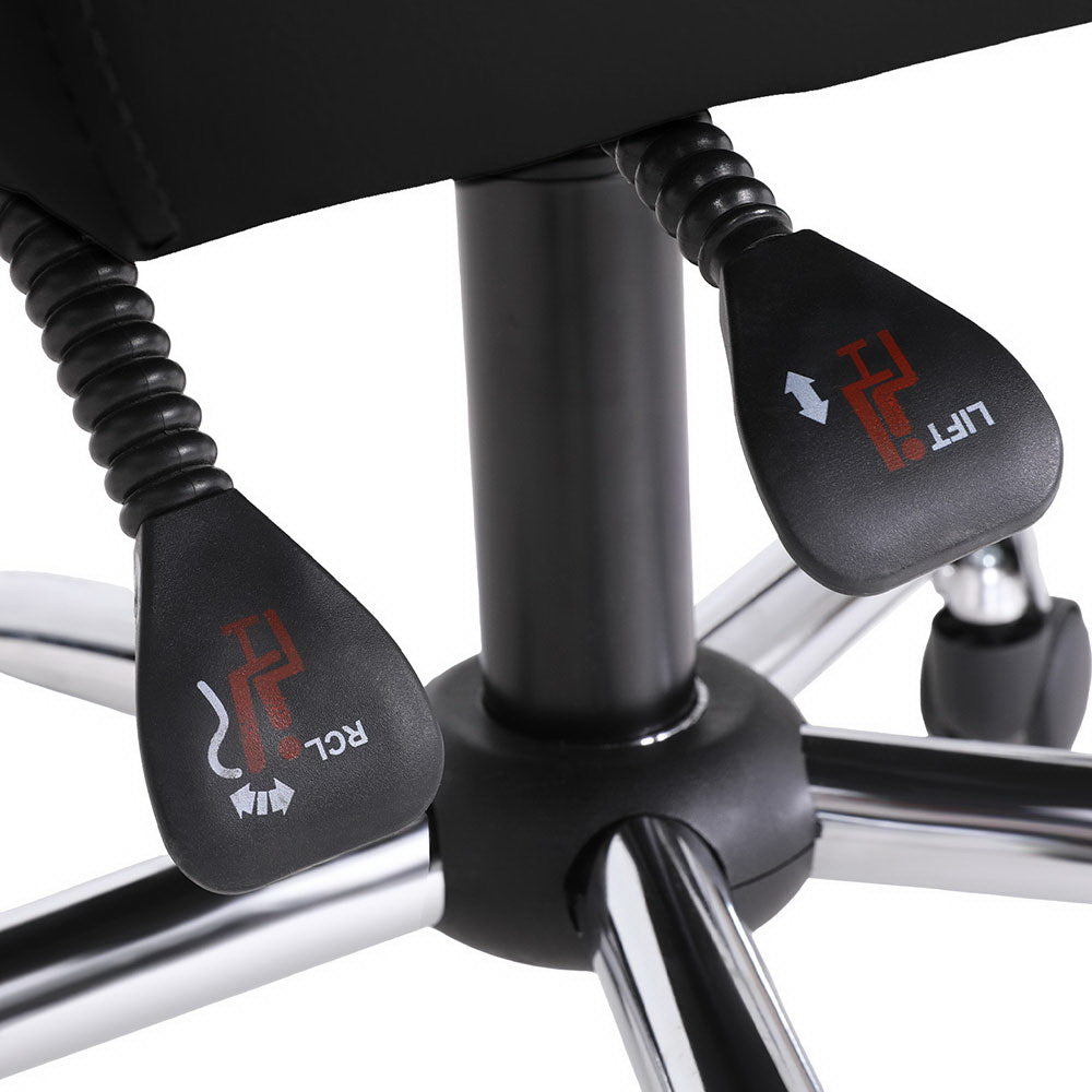 Artiss High Back Massage Office Chair Black