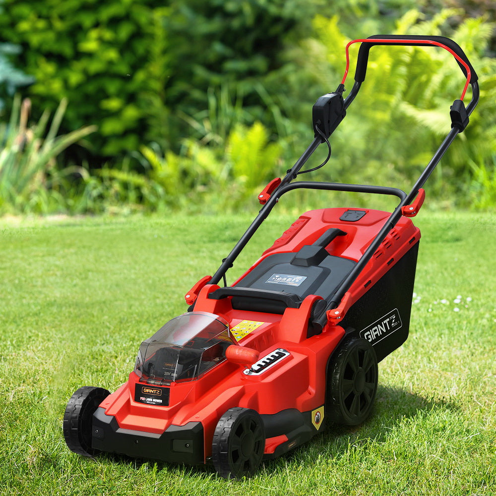 Giantz 37cm Cordless Electric Lawnmower 40V