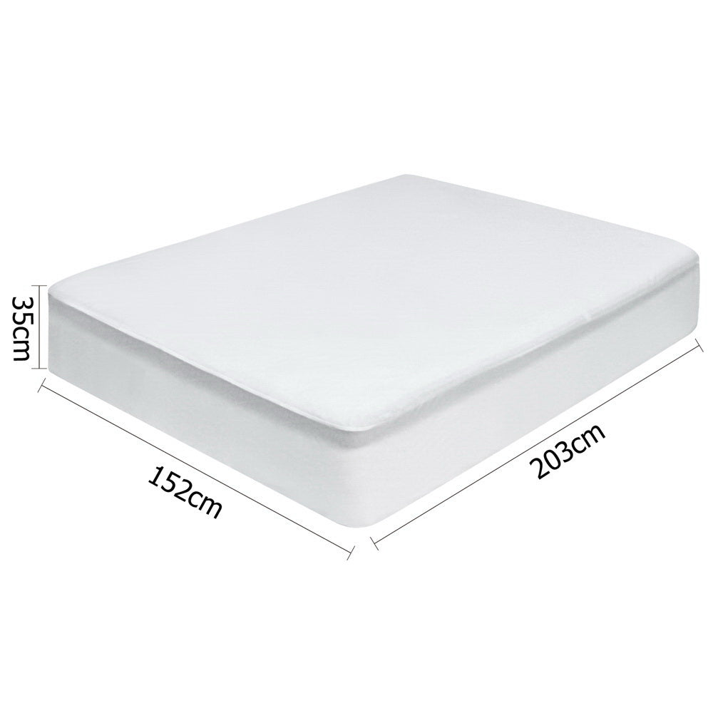 Giselle Queen Mattress Protector Bamboo Water-Resistant