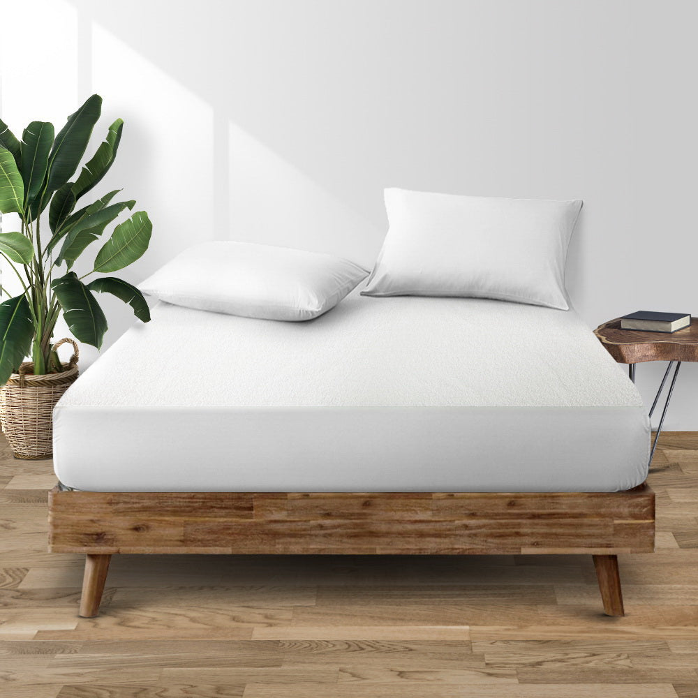 Giselle Queen Mattress Protector Bamboo Water-Resistant