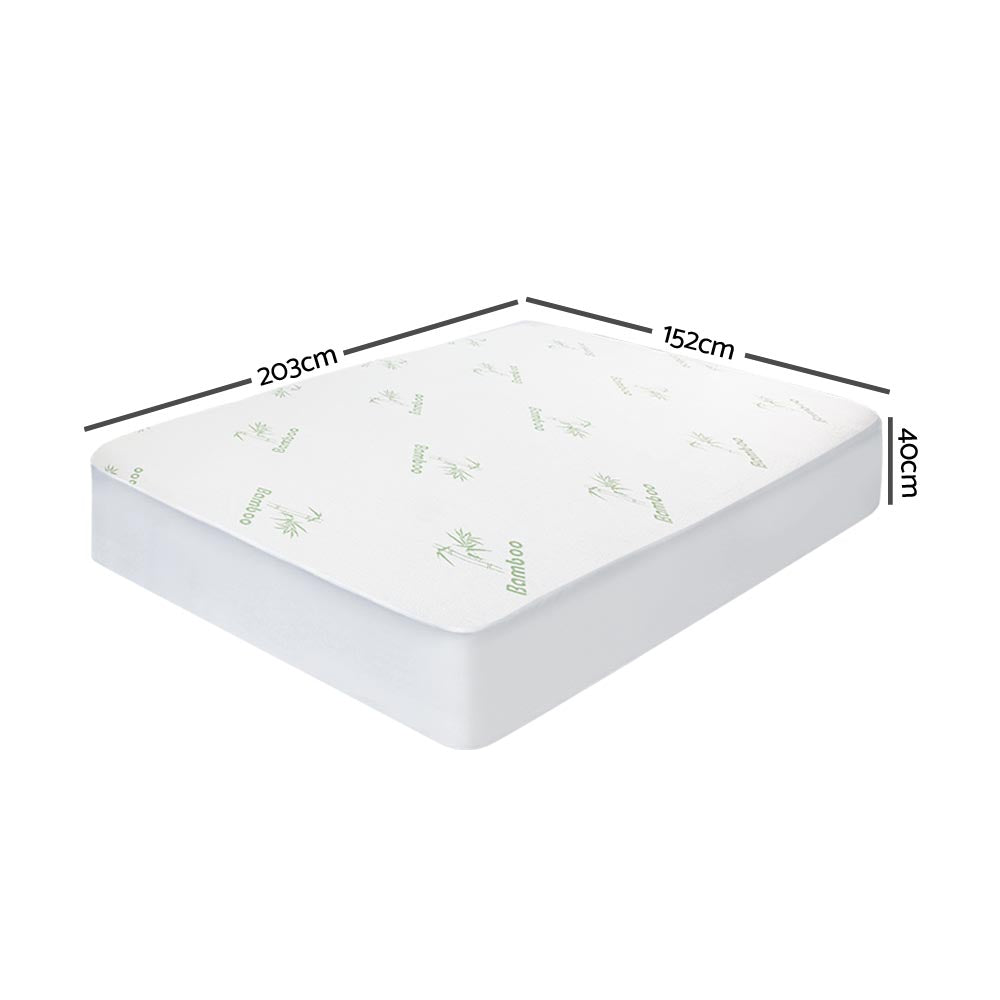 Giselle Queen Mattress Protector Bamboo Water-Resistant