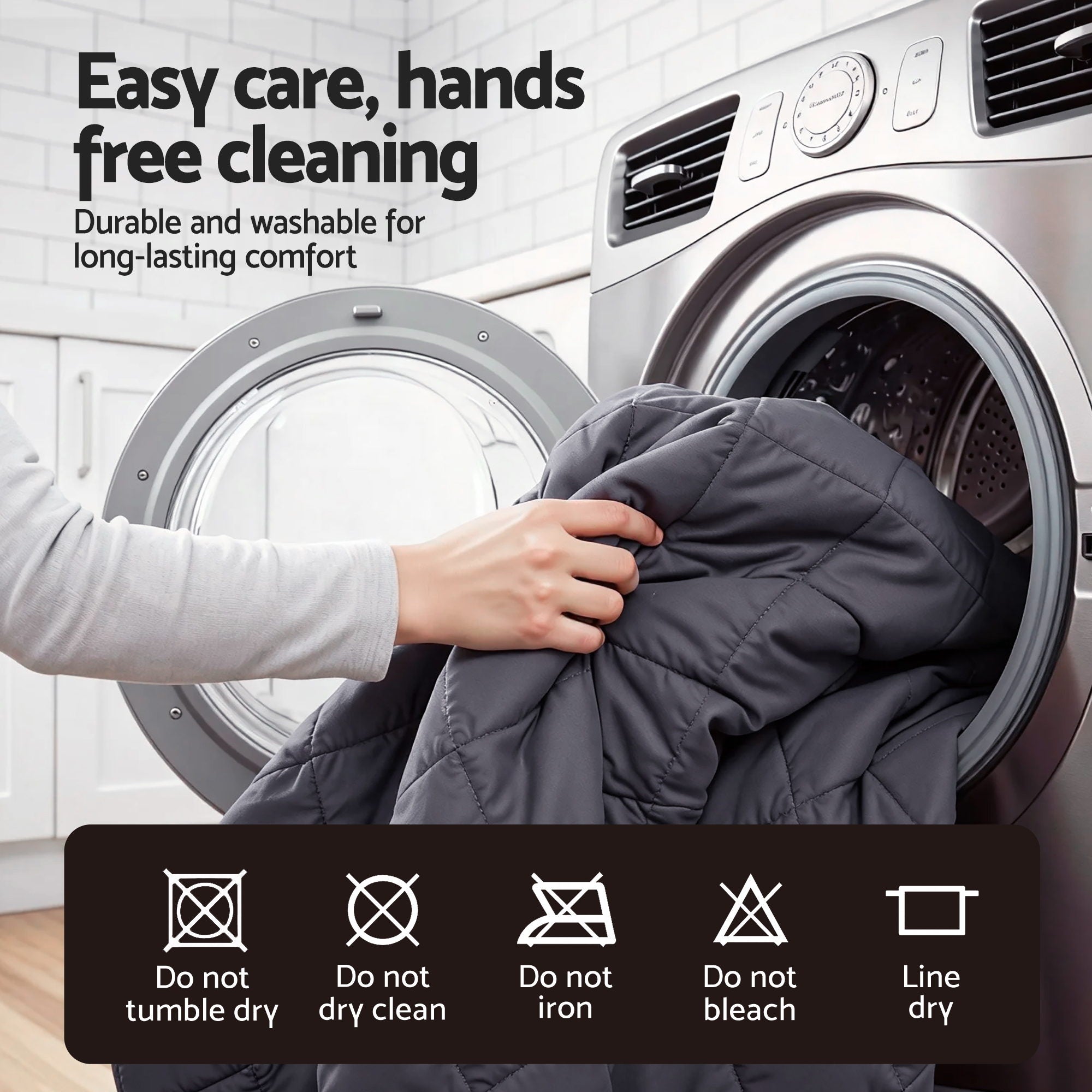 Giselle Water-Resistant Mattress Protector Microfiber 360° Fit Queen