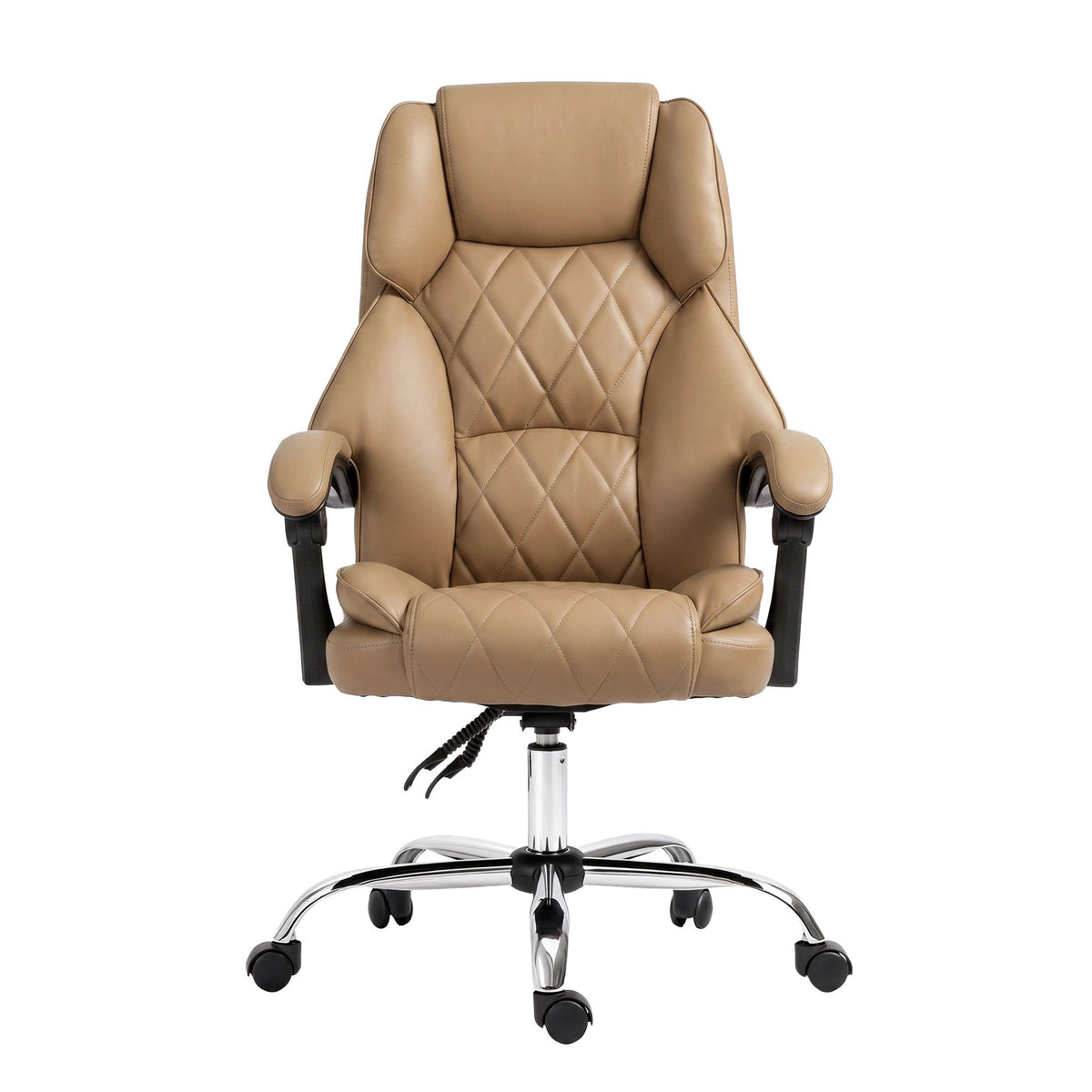 Camelon Executive Office Chair Leather Recliner Espresso