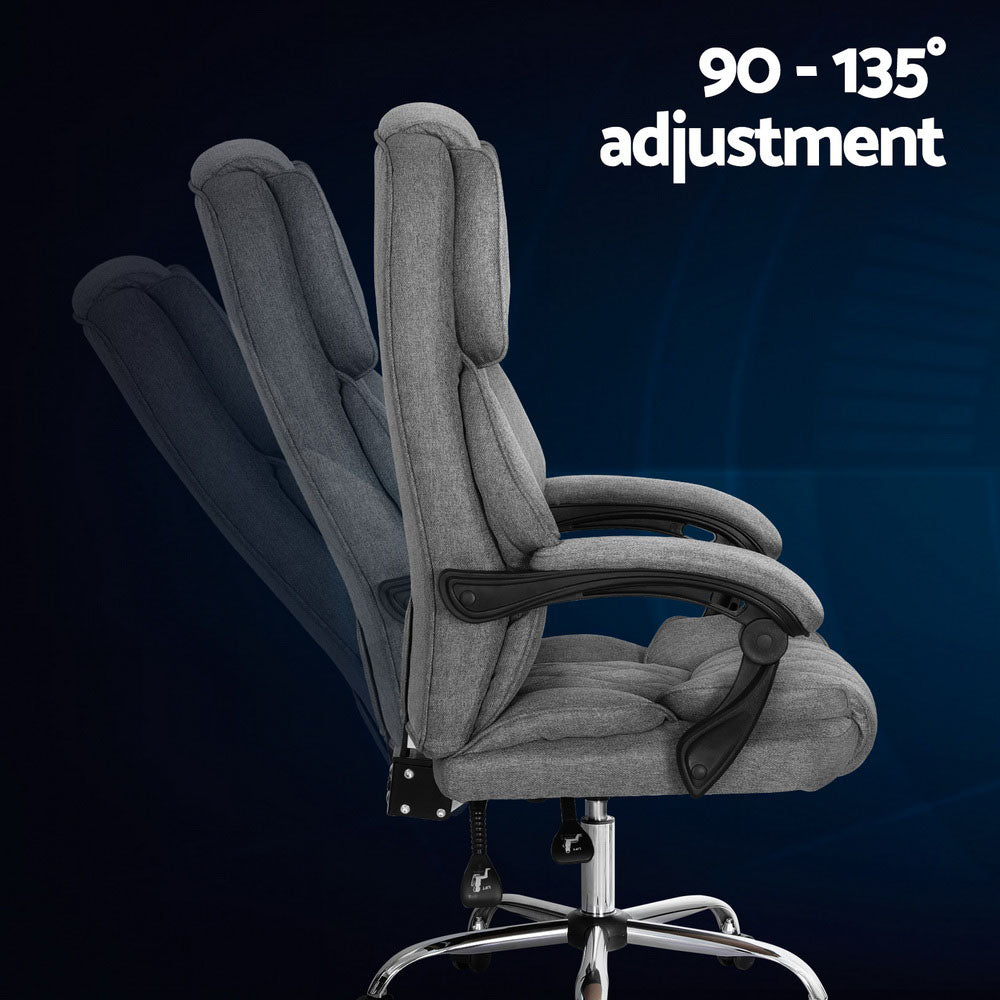 Camelon Executive Recliner Office Chair Grey
