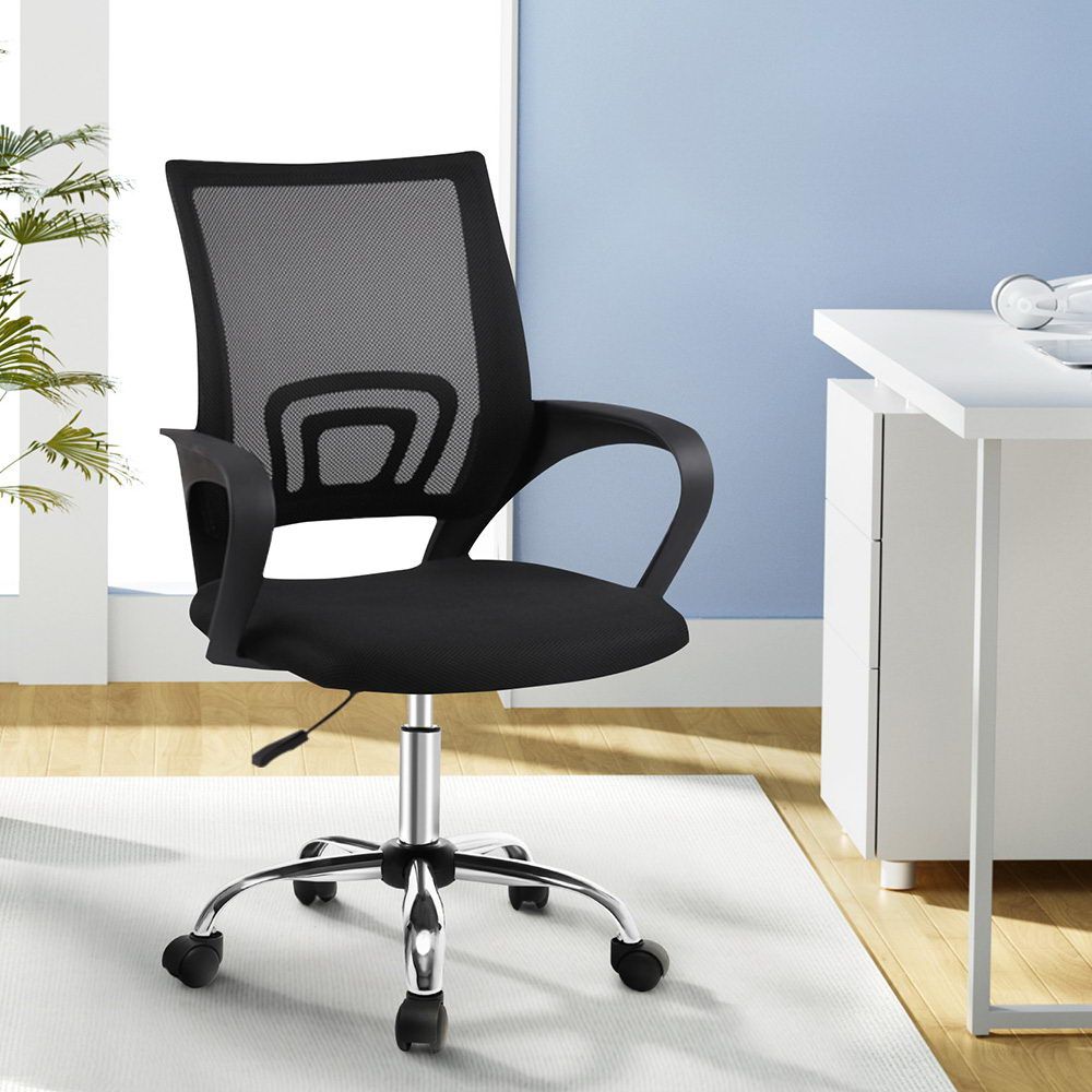Cody Mid Back Mesh Gas Lift Office Chair Black