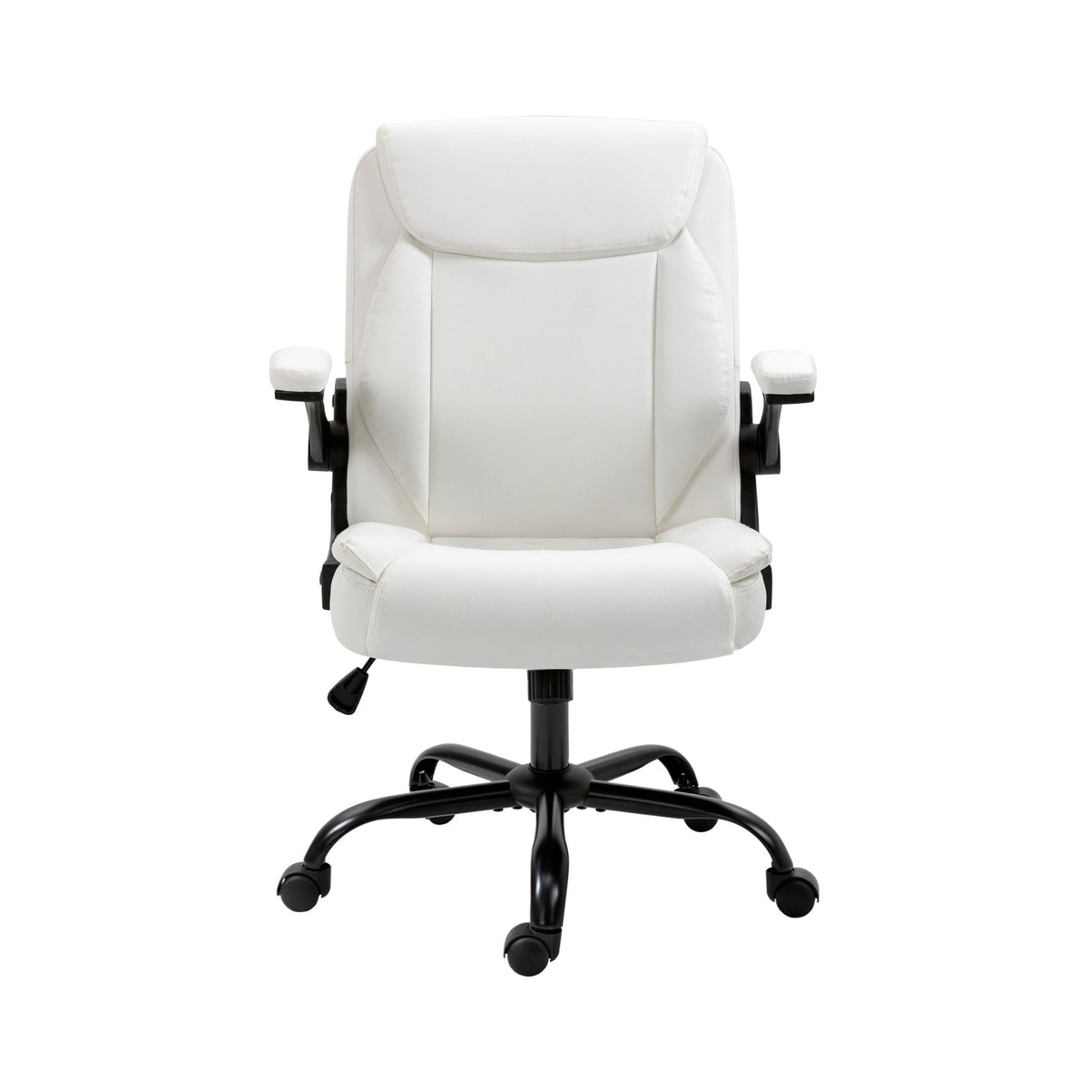 Chastine Executive Office Chair Mid Back White