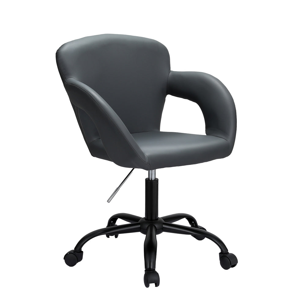 Artiss Mid-Back Office Chair Dark Grey