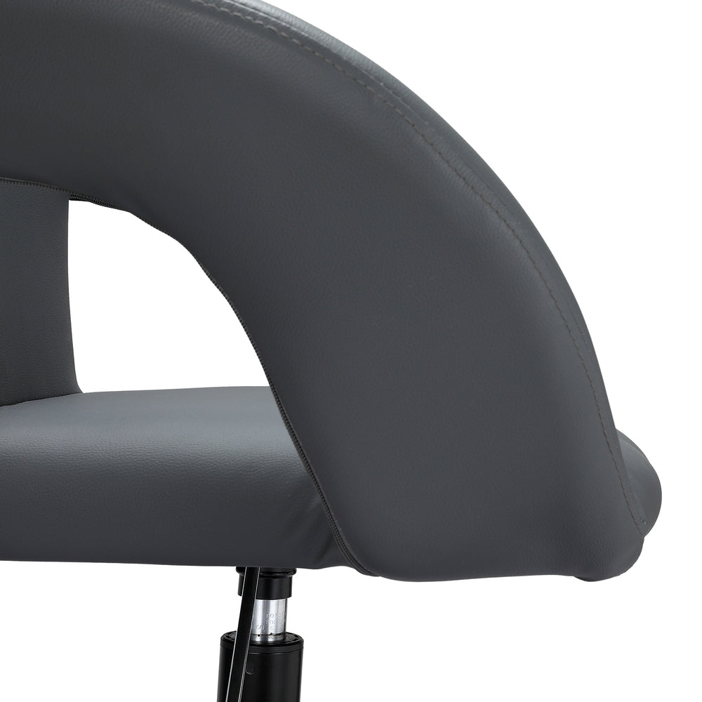 Artiss Mid-Back Office Chair Dark Grey