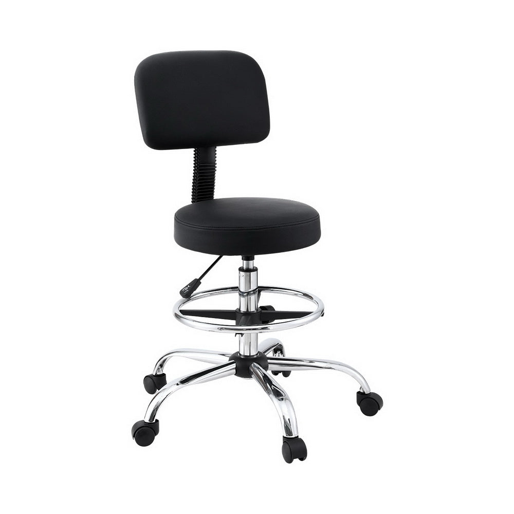 Artiss Ergonomic Drafting Office Chair PU Black