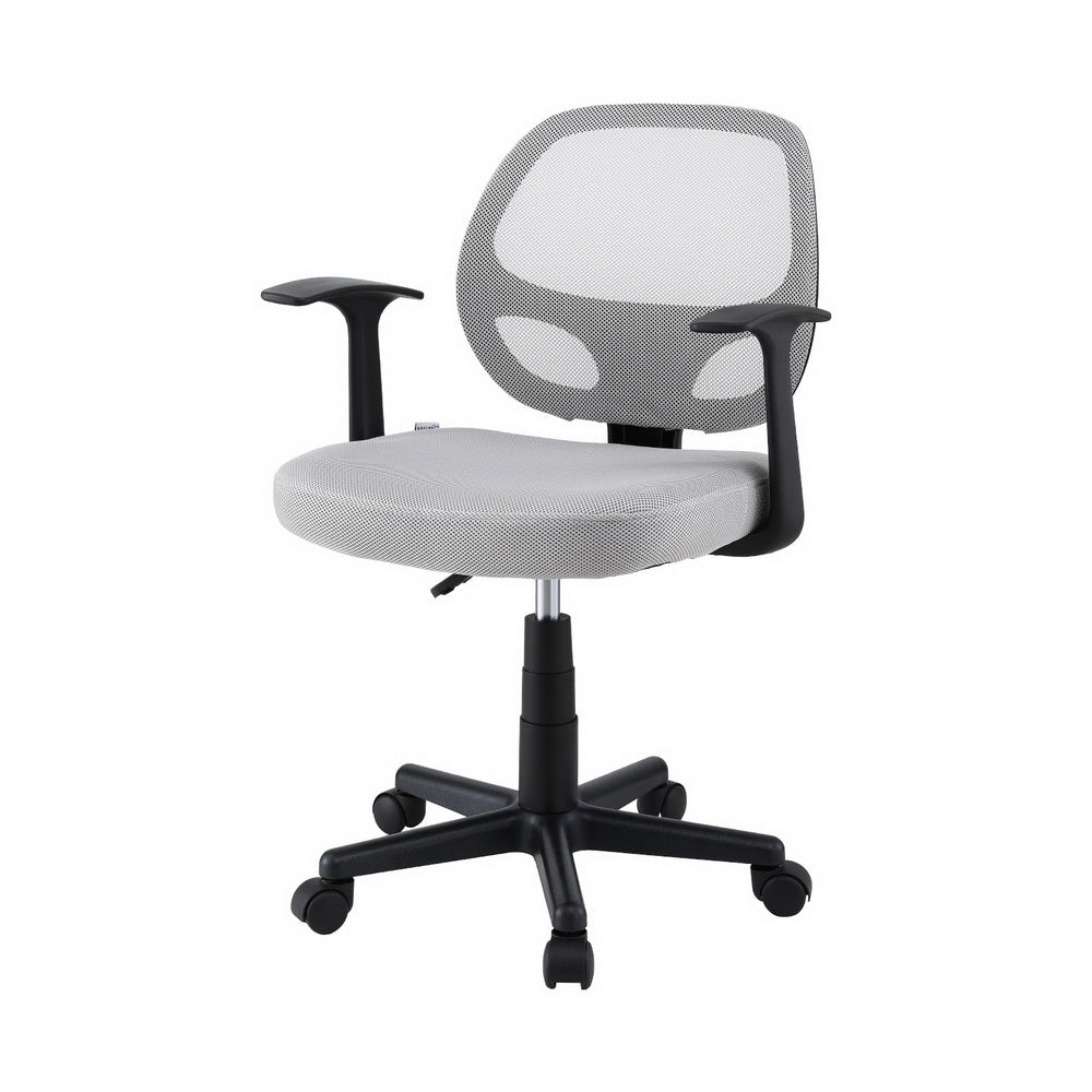Artiss Mid Back Mesh Office Chair Grey