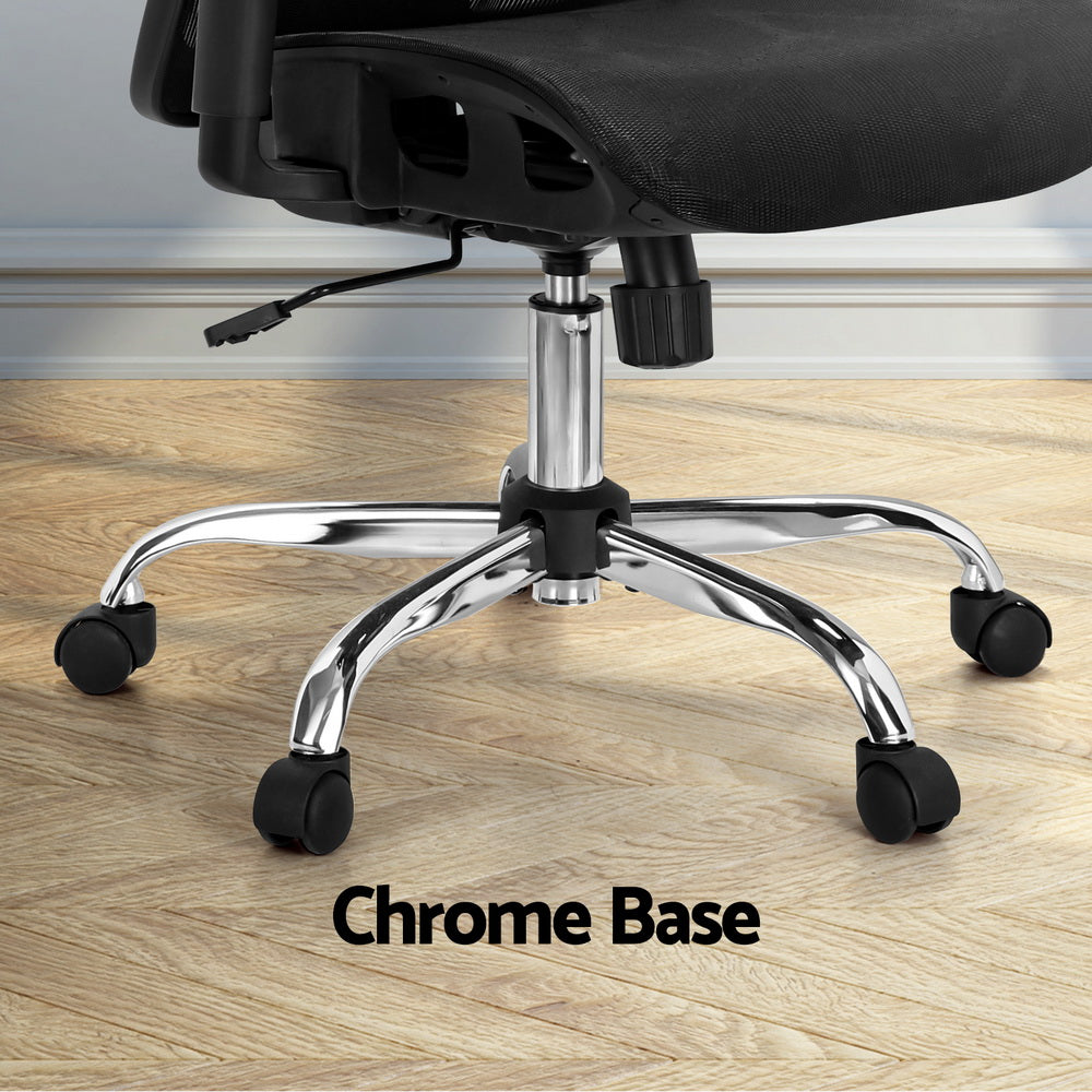 Ergonomic High Back Office Chair Recline Black