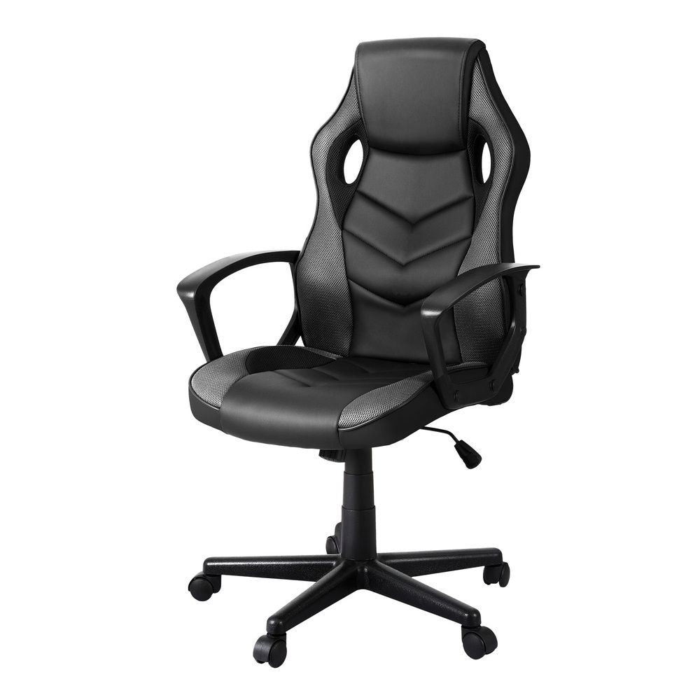 Artiss High Back Gaming Office Chair with Tilt Adjustment Grey