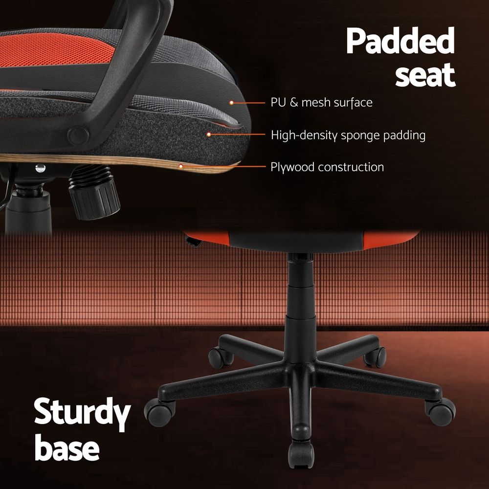 Artiss Gaming Office Chair Racing Style High Back Orange