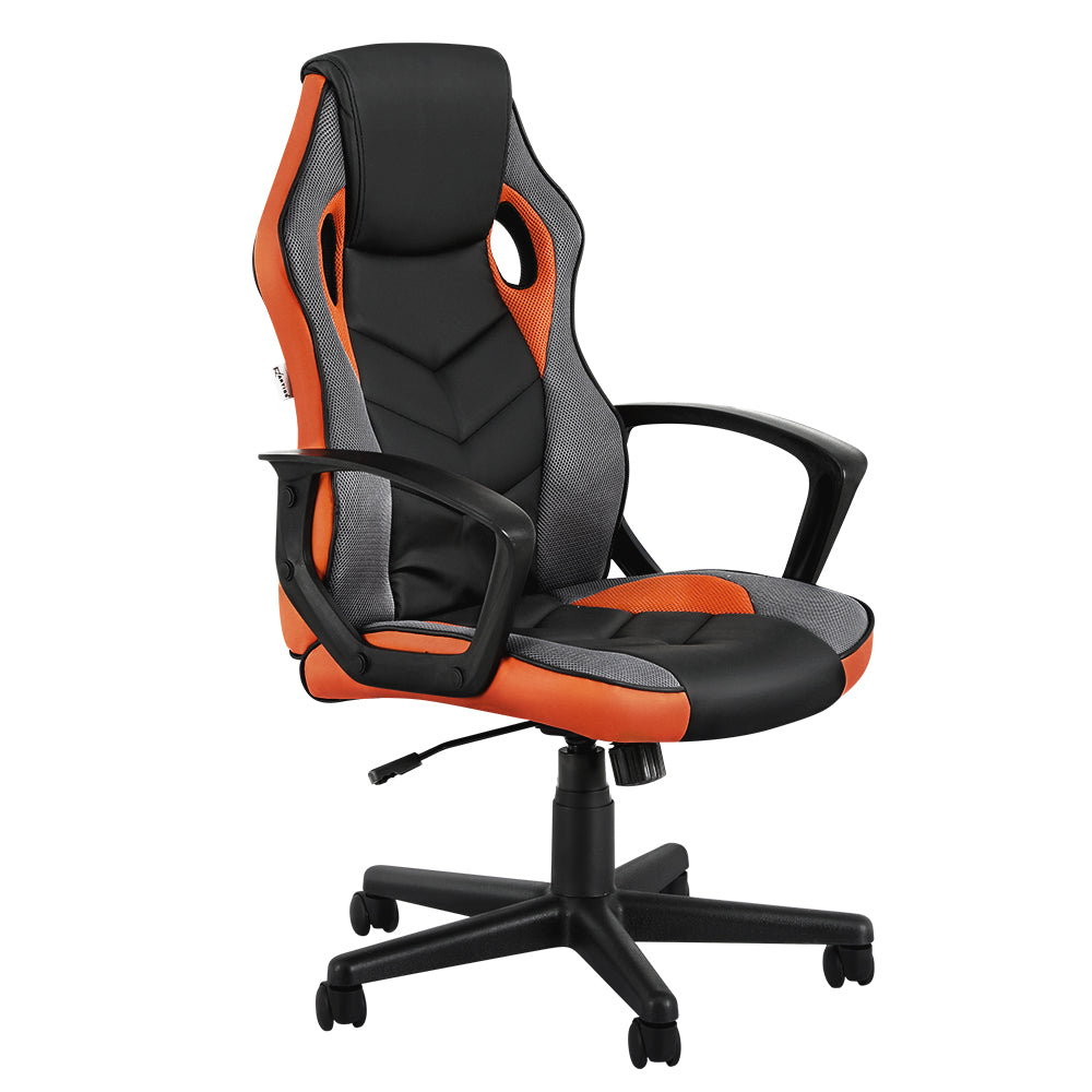 Artiss High-Back Gaming Office Chair Executive Racing Orange