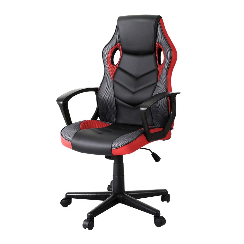 Artiss High-Back Gaming Office Chair with Tilt Function Red